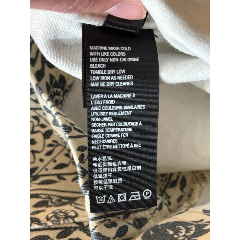 Free People Modern Femme denim miniskirt skirt size 0 - Picture 7 of 9